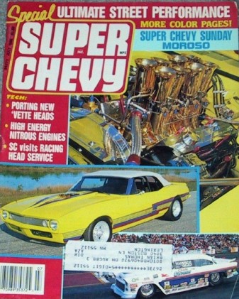 SUPER CHEVY 1988 JULY - LS-6, 409s, RHS/NOS